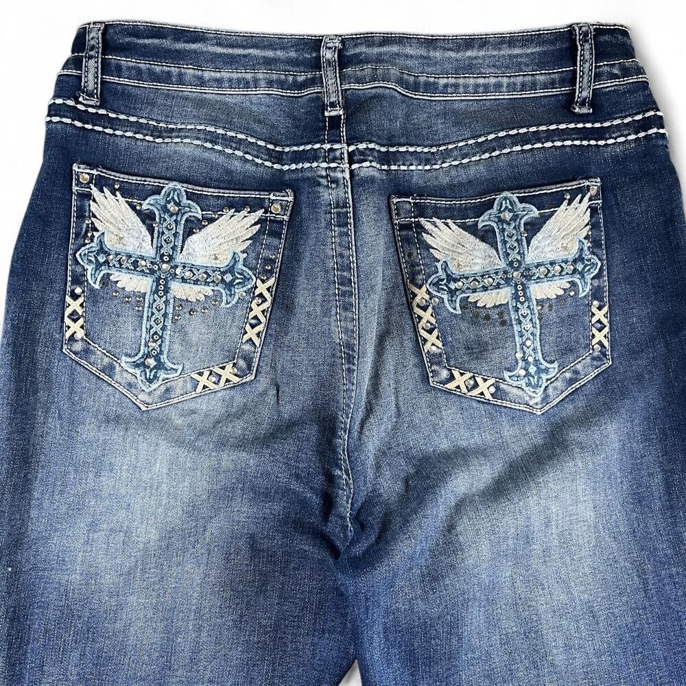 Soho Women's Blue and Navy Jeans
